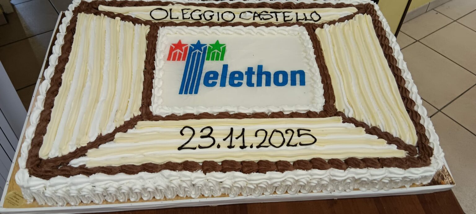 torta Fondazione Telethon Oleggio Castello